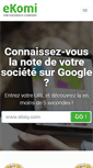 Mobile Screenshot of ekomi.fr