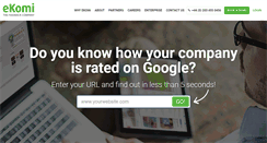 Desktop Screenshot of ekomi.co.uk
