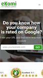 Mobile Screenshot of ekomi.co.uk